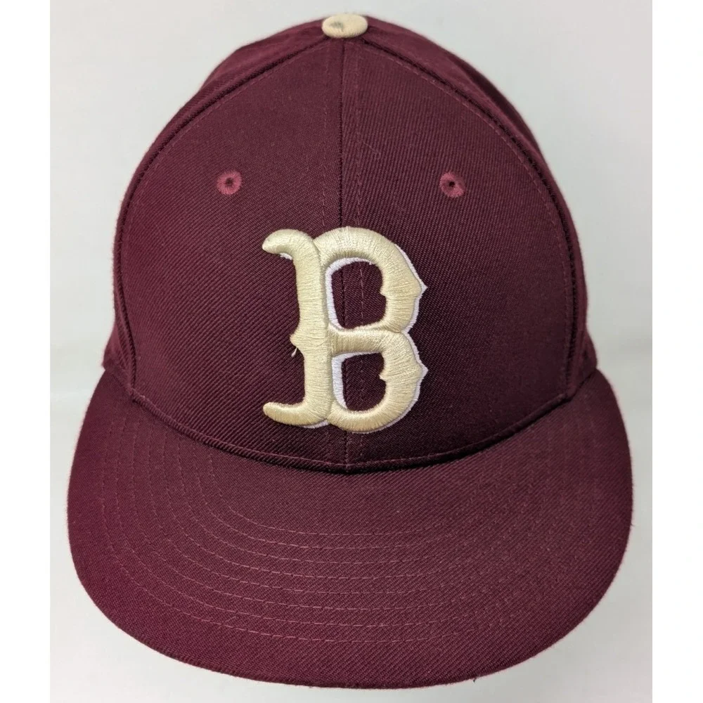 Boston Red Sox‎ Nike True DRI-FIT Fitted Size 7 1/8 Hat Red MLB Baseball